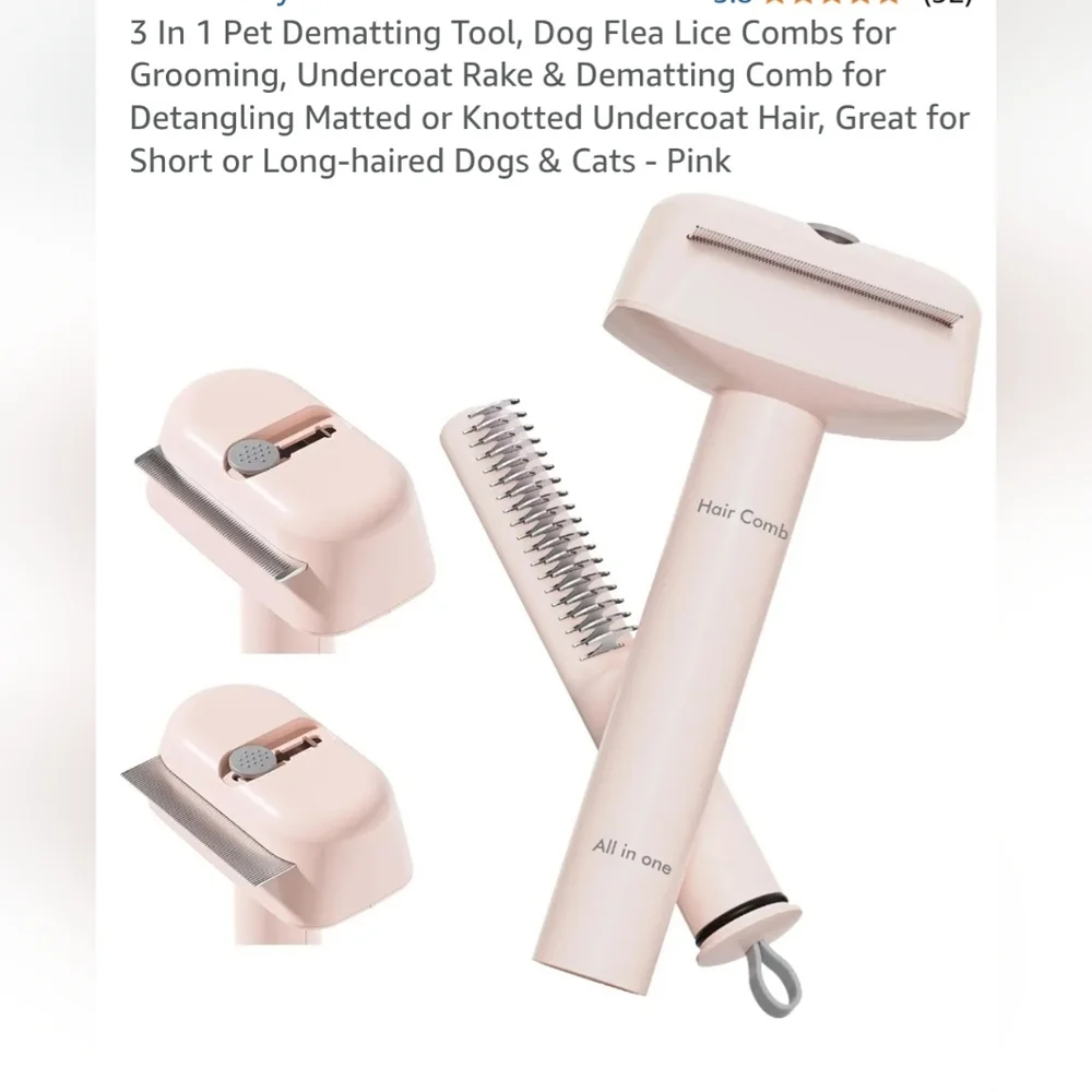Dematting tool. Lice comb